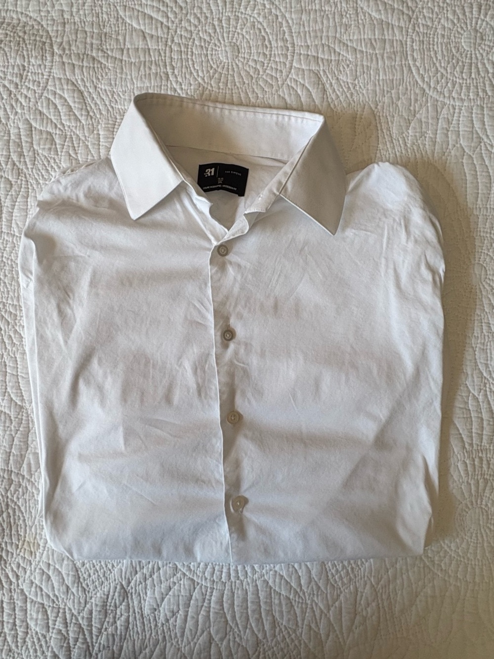 Men's Simon's Classic White Dress Shirt